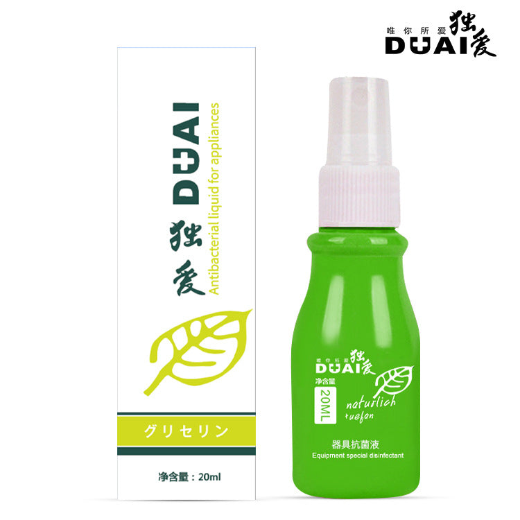 DUAI Intimate Care Kit — Lubricant & Disinfectant Set