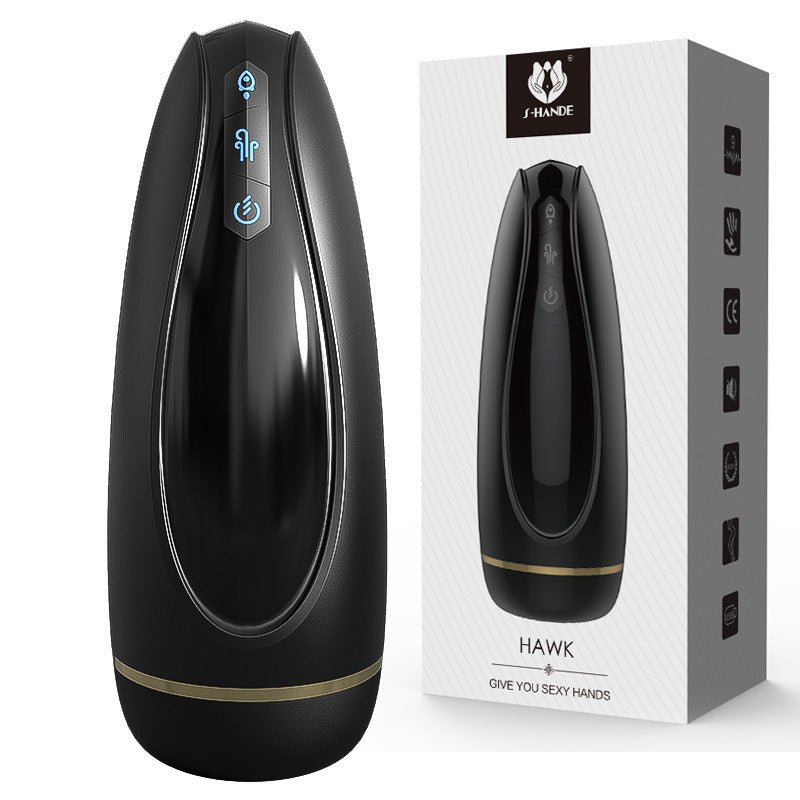Hawk (SHD‑S333) Smart 9‑Pulse 5‑Suction Male Personal Massager