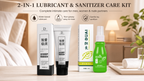 DUAI Intimate Care Kit — Lubricant & Disinfectant Set