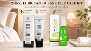 DUAI Intimate Care Kit — Lubricant & Disinfectant Set