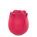 Immortal Flower 2 rose air pulse massager for women - pink silicone dual mode waterproof