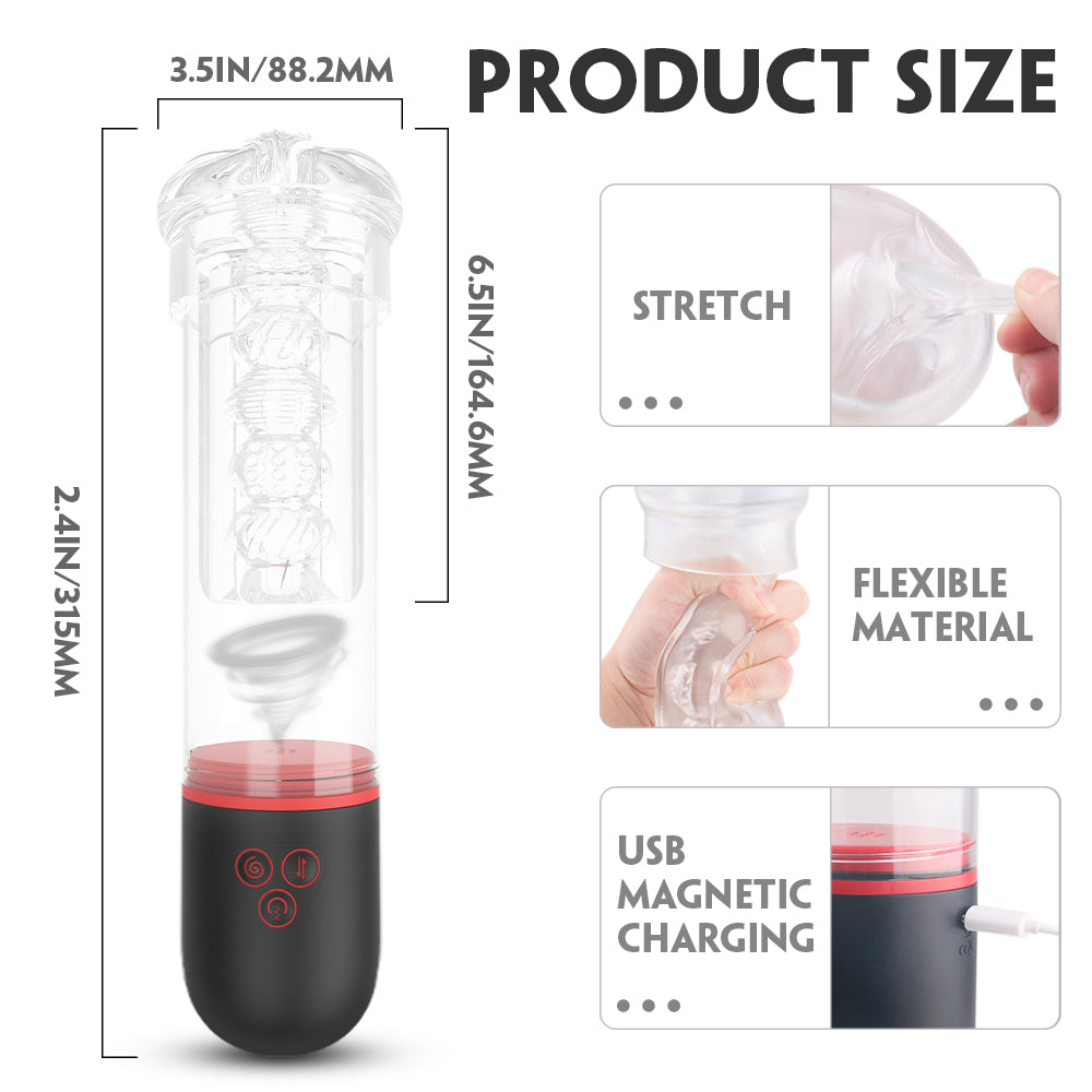 SHD‑S193‑2 Smart Pulse & Suction Male Personal Massager