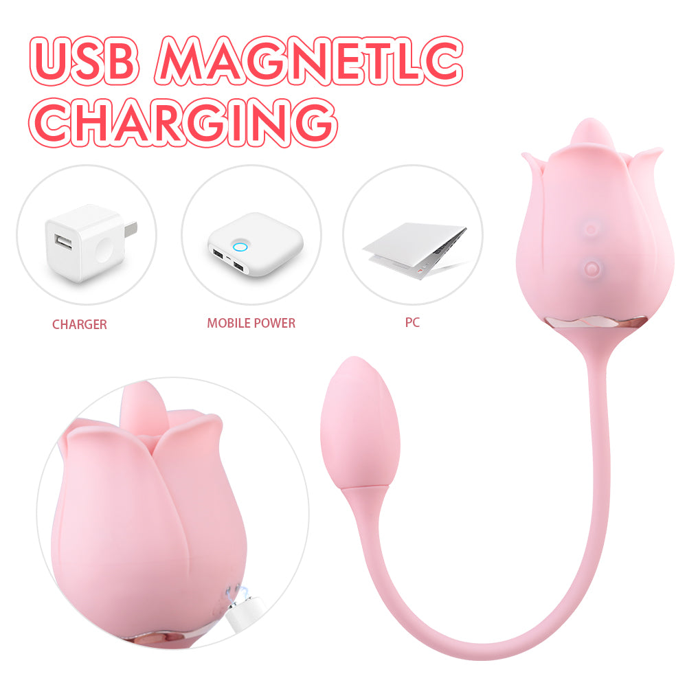 S361 massager feature highlight - flexible bendable dual stimulation