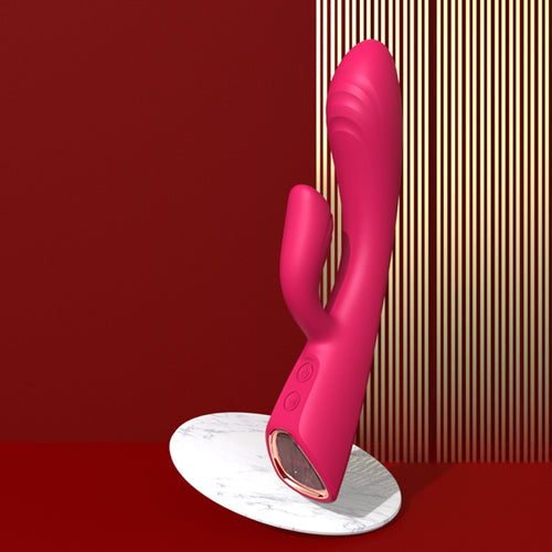 S-HANDE Olivia dual head flexible massager for women - independent motors 9 modes waterproof