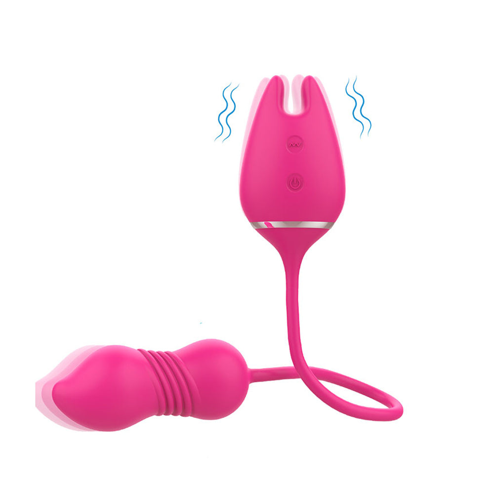 Wonder Lady SHD-S408 hands-free wearable massager USB rechargeable body-safe | Private Bliss