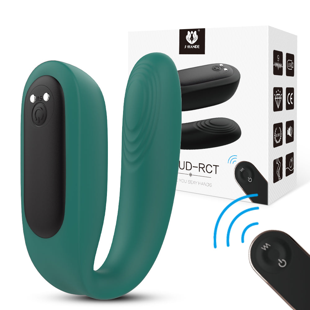 S-HANDE S323-2 Remote Control Wearable Body Wellness Device | 9 Pulse Modes Flexible IPX7 Waterproof Magnetic USB Rechargeable Skin-Safe Personal Care Device
