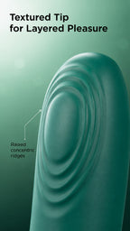 S-HANDE S323-2 Masajeador Relajante Corporal Portátil con Control Remoto | 9 Modos de Vibración Flexible IPX7 a Prueba de Agua Magnético USB Recargable Dispositivo de Cuidado Personal Seguro para la Piel